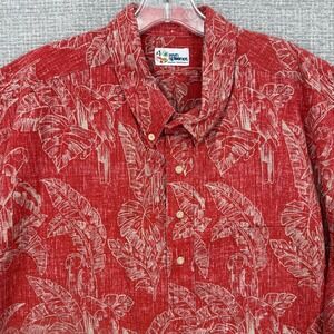 Reyn Spooner Sz 3XL Hawaiian Bird Banana Popover Tan Paradise Tropical